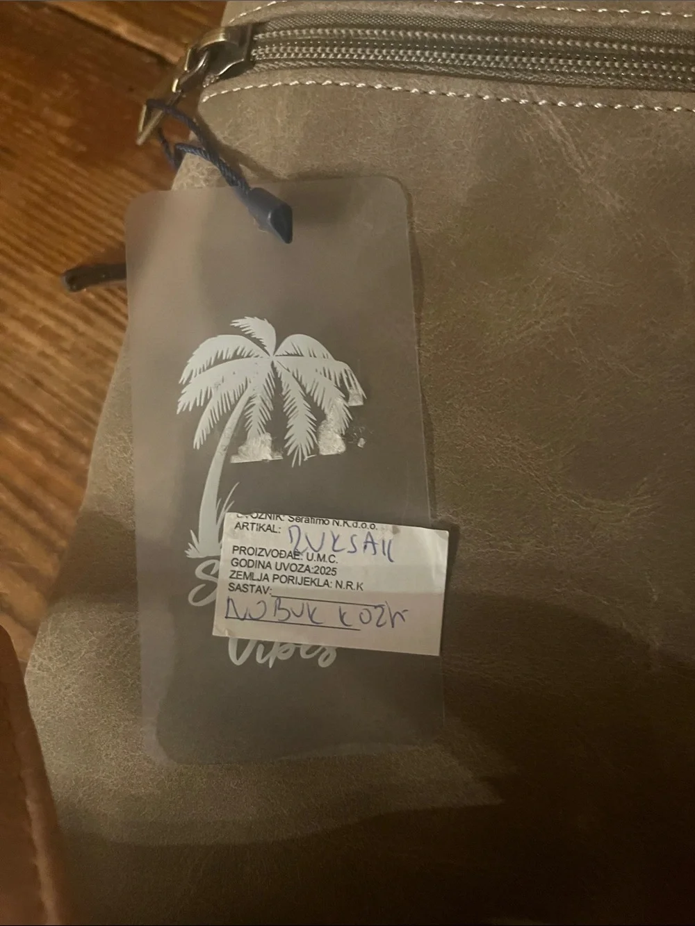 Vegan Leather Backpack NWT